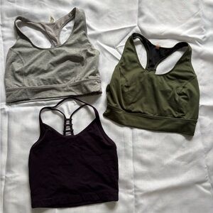 BUNDLE - Free People Movement Synergy Sports Bra- 3 BRAS - Medium/Small